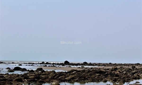 The inani sea beach in the longest sea beach in Cox's Bazar, Bangladesh